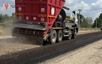 Cerrah-Kalburt Yolunda Asfalt Mesaisi Başladı