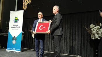 İnegöl Kaymakamı Eren Arslan Veda Konuşmasında Duygusal Anlar Yaşadı