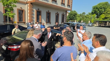 İnegöl Kaymakamı Eren Arslan Gözyaşlarıyla Veda Etti