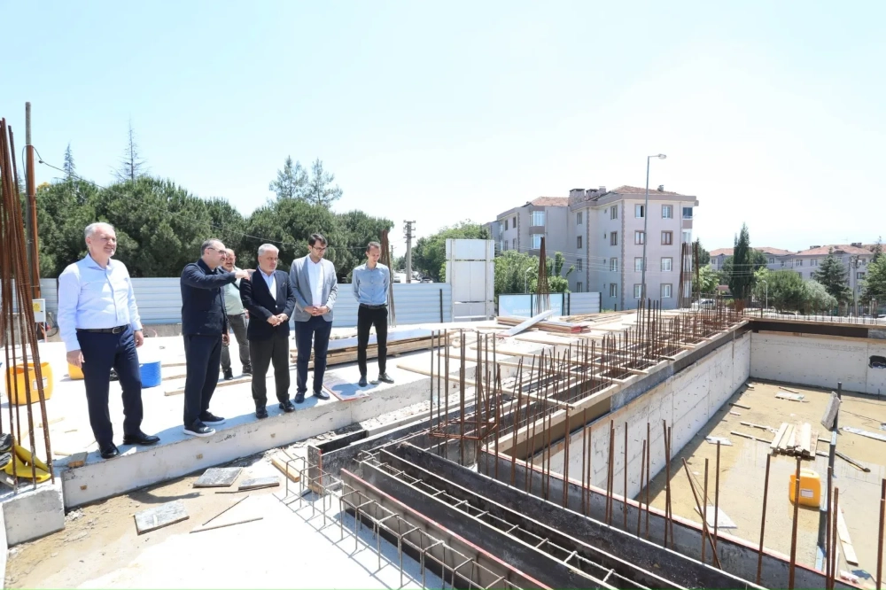 İnegöl’de Devam Eden Projeler Yerinde İncelendi