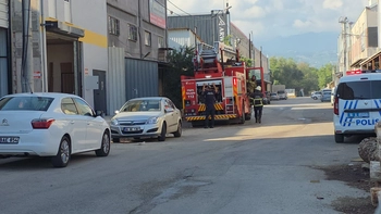 Mobilya Sanayide Sabah Saatlerinde Yangın Paniği..