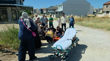 İnegöl'de Kamyonetin Çarptığı Yaşlı Kadın Ağır Yaralandı