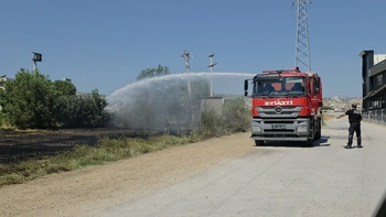 İnegöl'de Anız Yangını Paniği: Ekipler Alevlere Müdahale Etti